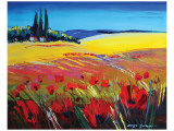 Silence Giclée-Premiumdruck von Maya Green