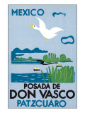 Mexico, Posada de Don Vasco Giclee Print