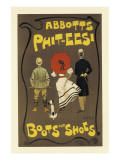 Abbotts Phit-Eesi Boots And Shoes Giclée-Premiumdruck von Dudley Hardy