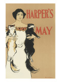 Harper's Magazine, May 1897 Lámina giclée por Edward Penfield Harper's Magazine, May 1897 Lámina giclée por Edward Penfield