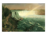 Niagara reproduction procédé giclée par Albert Bierstadt