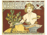 Waverley Cycles Impressão giclée premium por Alphonse Mucha Waverley Cycles Impressão giclée premium por Alphonse Mucha