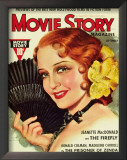 MacDonald, Jeanette - MovieStoryMagazineCover1940's Art