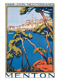 Menton Wydruk giclee premium autor Roger Broders
