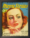 Joan Crawford - Romantic Movie Stories Magazine Cover 1930's Posters