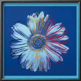 Daisy, c.1982 (Blue on Blue) Posters by Andy Warhol