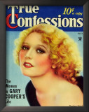 Thelma Todd - True Confessions Magazine Cover 1930's Posters