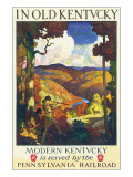 In Old Kentucky reproduction procédé giclée
