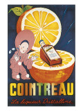 Cointreau, La Liqueur Cristalline Giclee Print by Jean A. Mercier