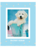 Bucket Vogue Giclee Print by Rachael Hale