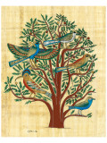 Tree with Sacred Birds Lámina giclée Tree with Sacred Birds Lámina giclée