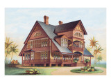 Victorian House, No. 14 Giclee Print Victorian House, No. 14 Giclee Print