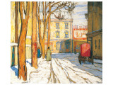 Toronto Street, Winter Morning reproduction procédé giclée par Lawren S. Harris