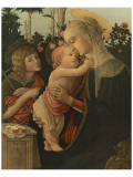 La Vierge avec l'Enfant et St. Jean Lámina giclée de primera calidad por Sandro Botticelli