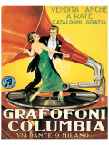 Grafofoni Columbia, Milano Premium giclée print Grafofoni Columbia, Milano Premium giclée print