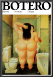 Bath Posters by Fernando Botero