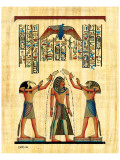 The King with Horus Lámina giclée The King with Horus Lámina giclée