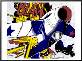Blam Print by Roy Lichtenstein