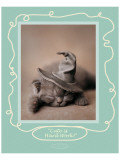 Cute Is Hard Work Giclee Print by Rachael Hale