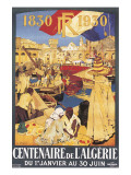 Centenaire de l'Algrie, c.1930 Giclee Print by Leon Cauvy