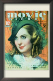 Norma Shearer - Movie Mirror Magazine Cover 1930's Posters