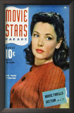 Gene Tierney - Movie Stars Parade Magazine Cover 1940's Print
