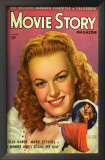 June Haver - Movie Story Magazine Cover 1940's Poster