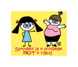 Spandex Is A Privilege Pósters por Todd Goldman