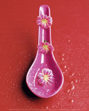 Pink Spoon Poster by Amélie Vuillon