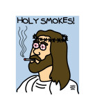 Holy Smokes Posters by Todd Goldman
