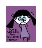 Boys Are Doodie Heads Láminas por Todd Goldman