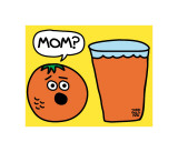 Mom OJ Kunstdrucke von Todd Goldman