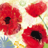 Poppies Painterly I Posters by Meringue