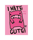 I Hate Cute Pósters por Todd Goldman