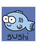 Sushi Kunstdrucke von Todd Goldman
