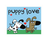 Puppy Love Láminas por Todd Goldman