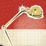 Desk Lamp Poster by Ladyleia 