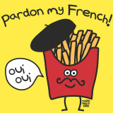 Pardon My French Lámina por Todd Goldman Pardon My French Lámina por Todd Goldman