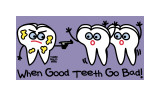 When Good Teeth Go Bad Kunstdrucke von Todd Goldman