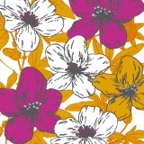 Flower Garden I Print by Sasha Blake