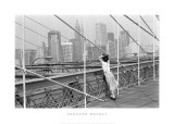 Brooklyn Bridge, New York, 1982 Posters av Édouard Boubat