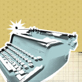 Typewriter Posters by Ladyleia 