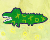 Liz Clay - Croc - Poster Liz Clay - Croc - Poster