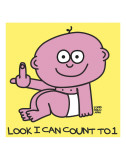 Count to One Print by Todd Goldman