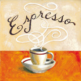 Espresso Poster av Karen Bates