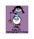 Public Transportation Pósters por Todd Goldman