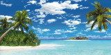 Isola Tropicale Affiches par Giampaolo Amstici