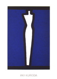 Azul II Collectable Print por Aki Kuroda