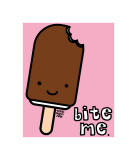 Bite Me Fudgecicle Prints by Todd Goldman