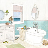Seaside Spa II Posters by Jocelyn Haybittel